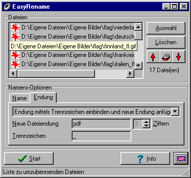 EasyRename Screenshot